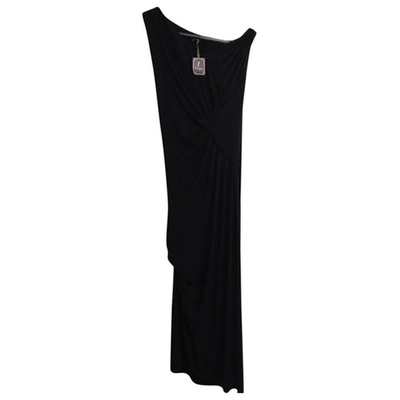 Pre-owned T-bags Maxi Dress In Black