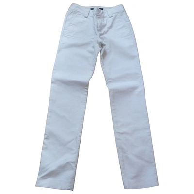 Pre-owned Marc By Marc Jacobs Straight Pants In Ecru