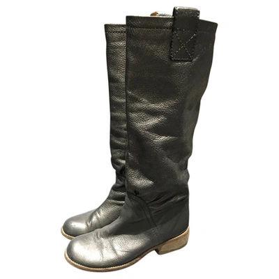 Pre-owned Marc By Marc Jacobs Leather Boots