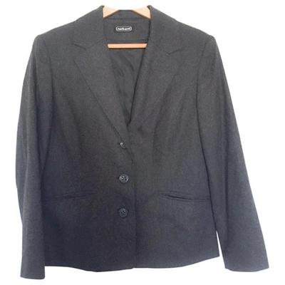 Pre-owned Cacharel Wool Blazer In Grey