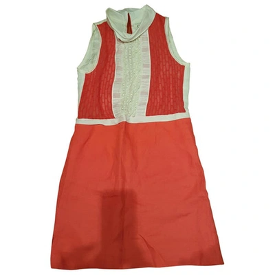 Pre-owned Chloé Mini Dress In Red