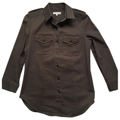 Pre-owned Sandro Tunic In Khaki