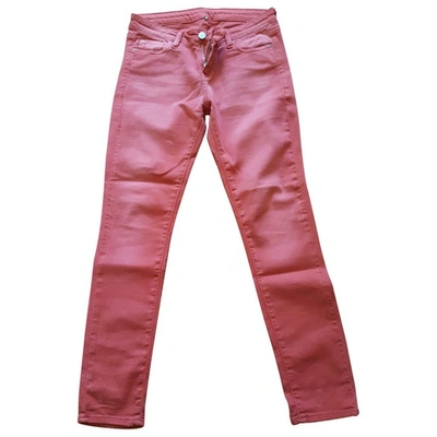 Pre-owned Iro Large Pants In Red