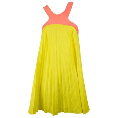 Pre-owned Paul & Joe Mini Dress In Yellow