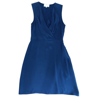 Pre-owned 3.1 Phillip Lim / フィリップ リム Silk Mid-length Dress In Navy