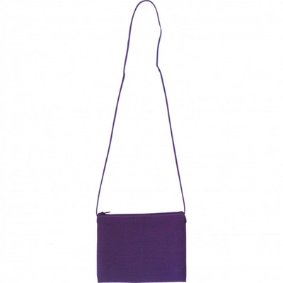 Pre-owned Issey Miyake Bag In Purple