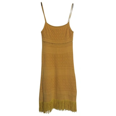 Pre-owned Catherine Malandrino Mid-length Dress In Yellow