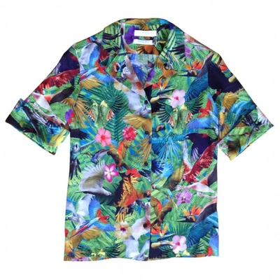 Pre-owned Altuzarra Silk Shirt In Multicolour