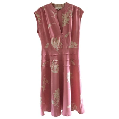 Pre-owned Joules Silk Mid-length Dress In Other