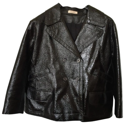 Pre-owned Nina Ricci Wool Jacket In Black