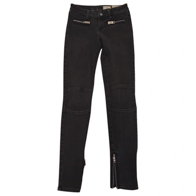 Pre-owned Allsaints Slim Jeans In Anthracite