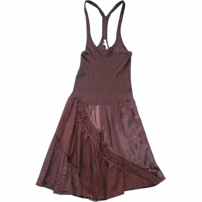Pre-owned Vanessa Bruno Mid-length Dress In Brown
