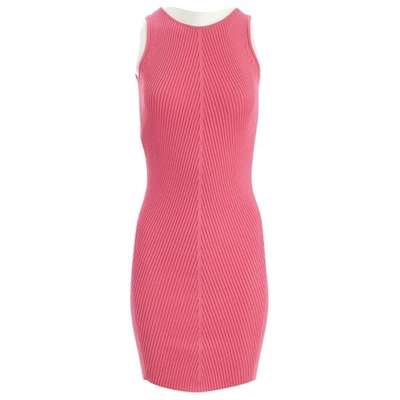 Pre-owned Mcq By Alexander Mcqueen Mid-length Dress In Pink