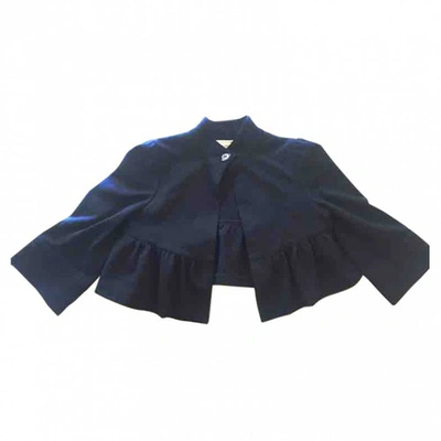 Pre-owned Diane Von Furstenberg Jacket In Blue