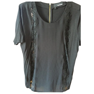 Pre-owned The Kooples Black Polyester Top