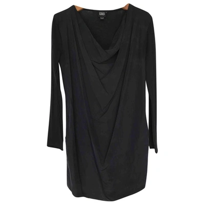 Pre-owned Edun Silk Dress In Black