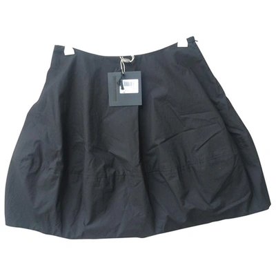 Pre-owned Maurizio Pecoraro Mini Skirt In Black