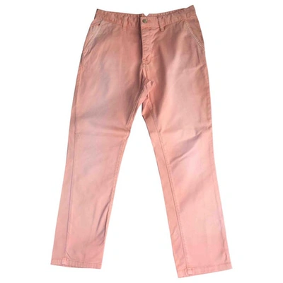 Pre-owned Zadig & Voltaire Chino Pants In Orange