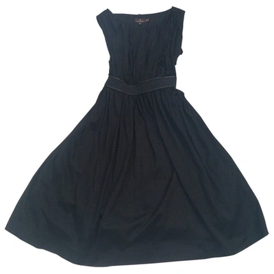 Pre-owned Mulberry Mid-length Dress In Black