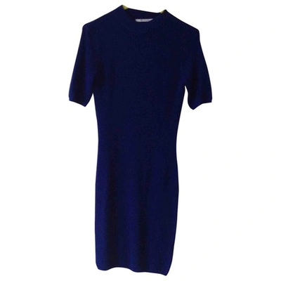 Pre-owned Alexander Wang Mid-length Dress In Blue