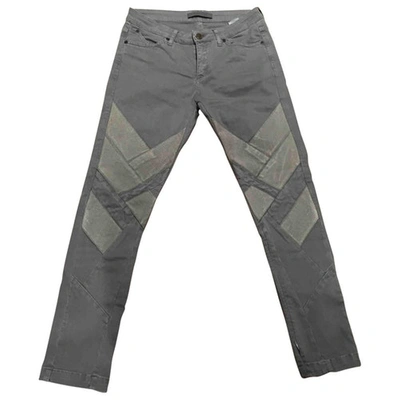 Pre-owned Superfine Jeans In Grey