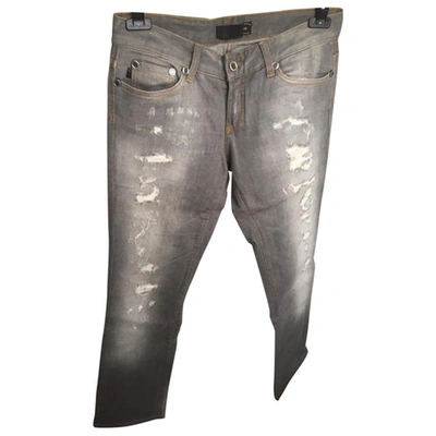 Pre-owned Just Cavalli Loose Fitting Jeans In Grey