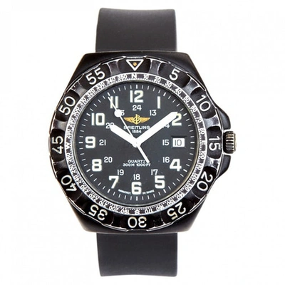 Pre-owned Breitling Watch In Black