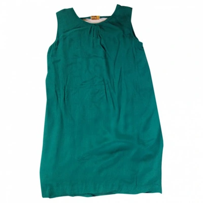 Pre-owned Sessun Mid-length Dress In Green