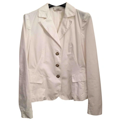 Pre-owned Prada White Cotton Jacket