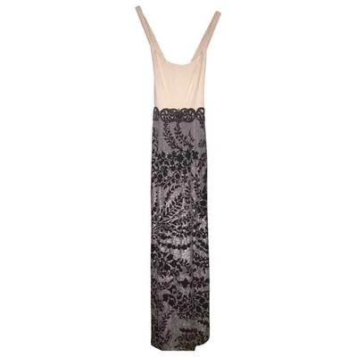 Pre-owned Jenny Packham Silk Maxi Dress In Multicolour