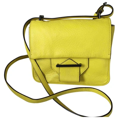 Pre-owned Reed Krakoff Leather Hand Bag In Yellow