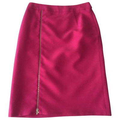 Pre-owned Preen By Thornton Bregazzi Skirt In Pink