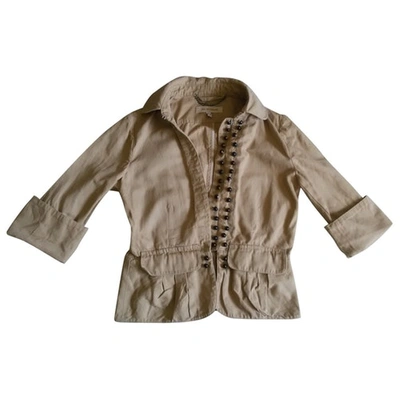 Pre-owned See By Chloé Beige Cotton Jacket