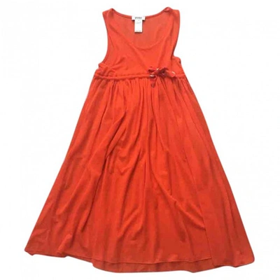 Pre-owned Sonia By Sonia Rykiel Mid-length Dress In Orange
