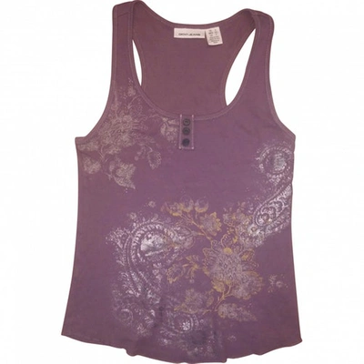 Pre-owned Dkny Camisole In Purple