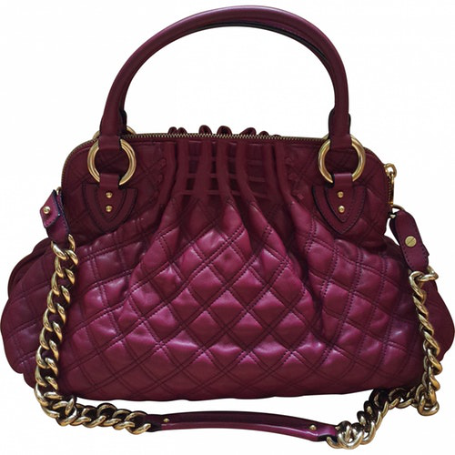 Pre-Owned Marc Jacobs Pink Leather Handbag | ModeSens