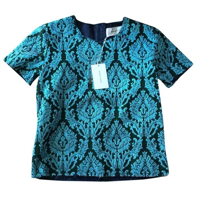 Pre-owned Marques' Almeida Blue Cotton Top