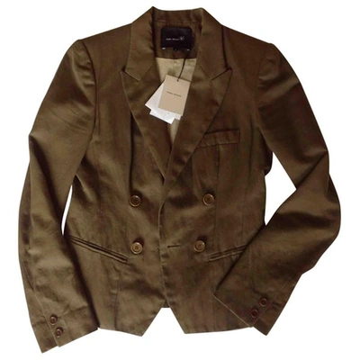 Pre-owned Isabel Marant Khaki Cotton Jacket