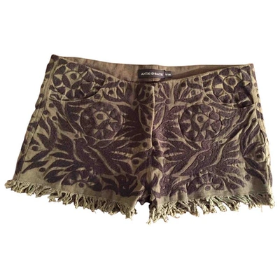 Pre-owned Antik Batik Mini-shorts In Multicolour