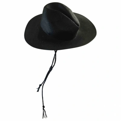 Pre-owned Madewell Hat In Black