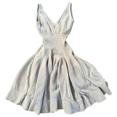 Pre-owned Maison Rabih Kayrouz Mid-length Dress In Grey