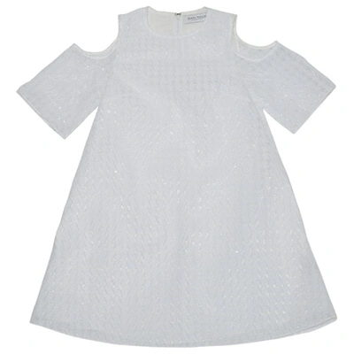 Pre-owned Tanya Taylor Mini Dress In White