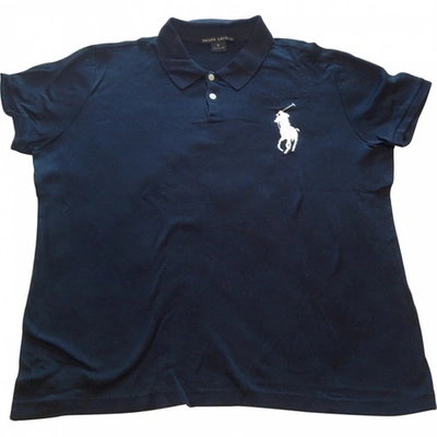 Pre-owned Ralph Lauren Black Cotton Top