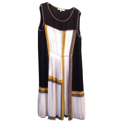 Pre-owned Bcbg Max Azria Mid-length Dress In Multicolour