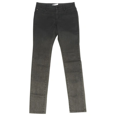 Pre-owned Givenchy Straight Jeans In Grey