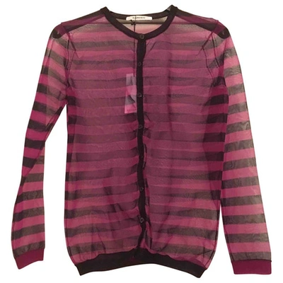 Pre-owned Carven Pink Synthetic Knitwear