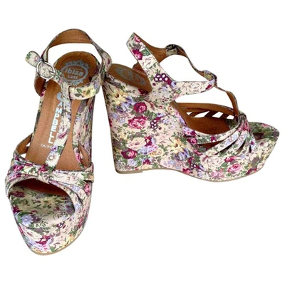Pre-owned Jeffrey Campbell Cloth Sandals In Multicolour