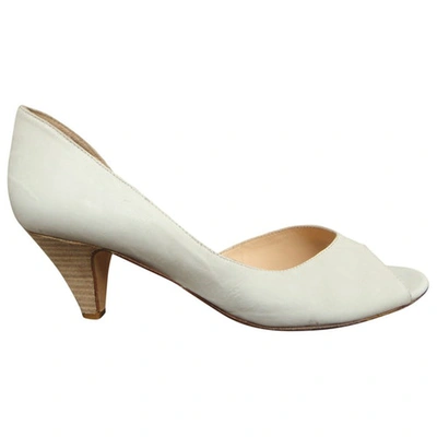 Pre-owned Paul & Joe Sister Leather Pumps In White