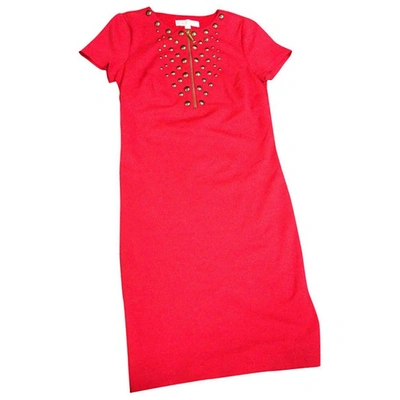 Pre-owned Michael Kors Dress In Red