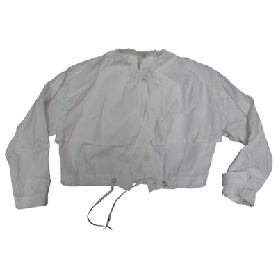 Pre-owned Edun Jacket In White